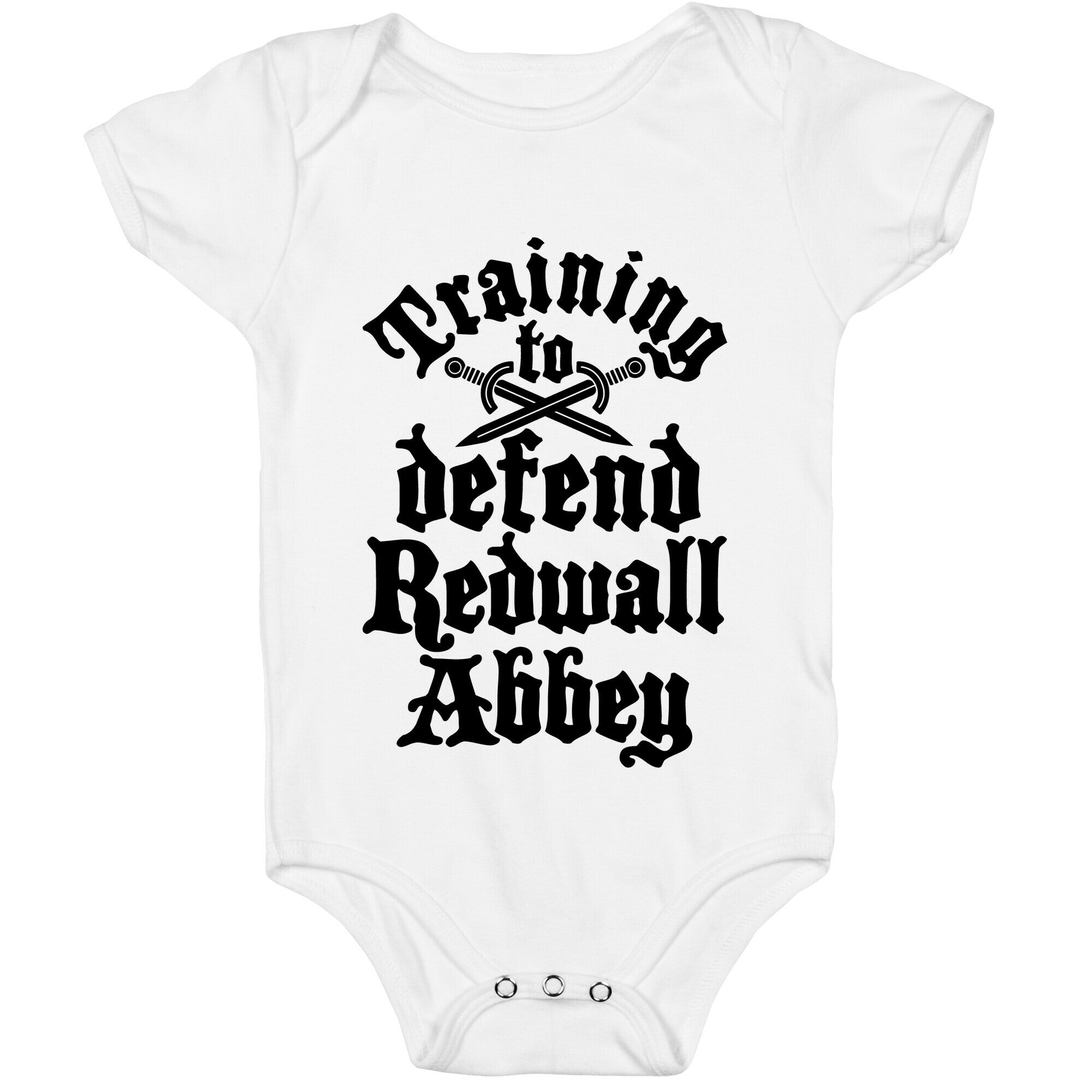 Training To Defend Redwall Abbey Baby One Piece